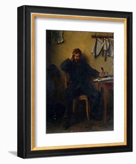 The Disaffected, 1877-Ludwig Knaus-Framed Giclee Print