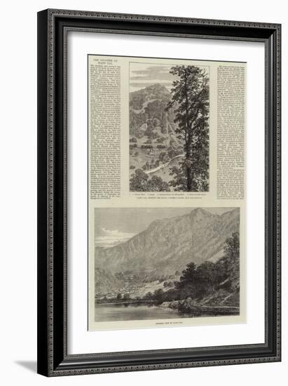 The Disaster at Naini Tal-null-Framed Giclee Print