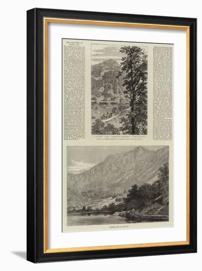 The Disaster at Naini Tal-null-Framed Giclee Print