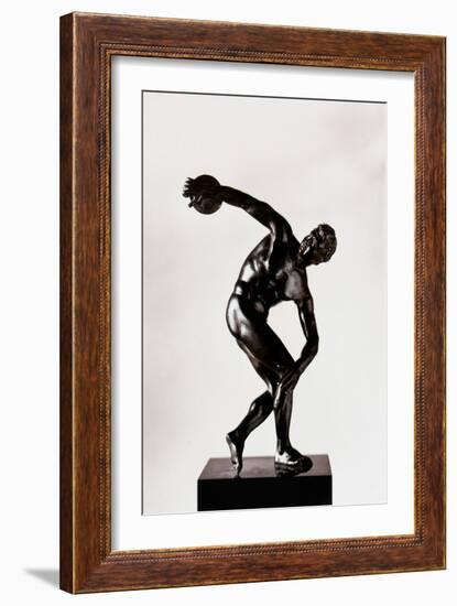 The Discobolus-Myron-Framed Giclee Print