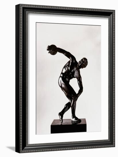 The Discobolus-Myron-Framed Giclee Print