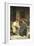 The Discourse, a Chat-Sir Lawrence Alma-Tadema-Framed Giclee Print