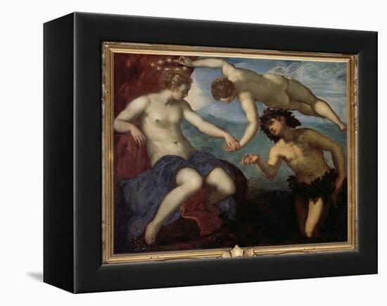 The Discovery of Ariadne, 1578-Jacopo Robusti Tintoretto-Framed Premier Image Canvas