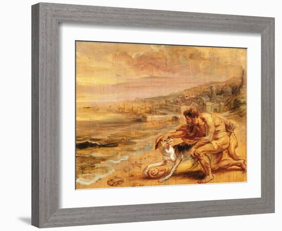 The Discovery of Purple, C.1636-Peter Paul Rubens-Framed Giclee Print