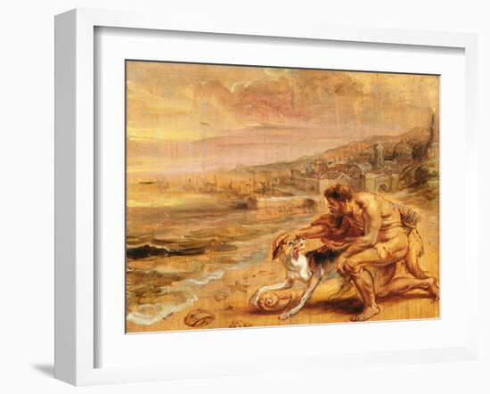 The Discovery of Purple, C.1636-Peter Paul Rubens-Framed Giclee Print