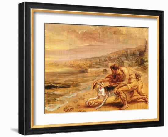 The Discovery of Purple, C.1636-Peter Paul Rubens-Framed Giclee Print