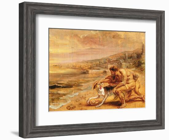 The Discovery of Purple, C.1636-Peter Paul Rubens-Framed Giclee Print