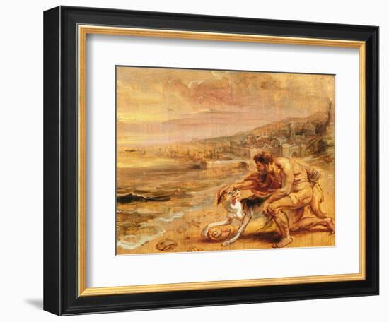 The Discovery of Purple, C.1636-Peter Paul Rubens-Framed Giclee Print