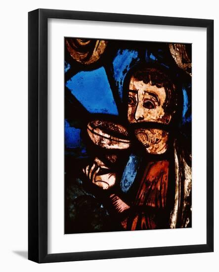 The Discovery of Wine, Noah Drinking from a Cup in His Tent-null-Framed Giclee Print