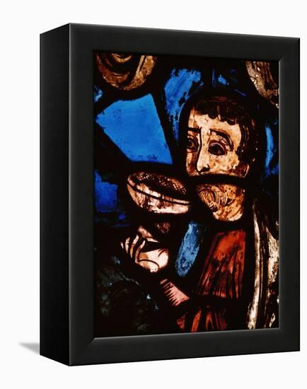 The Discovery of Wine, Noah Drinking from a Cup in His Tent-null-Framed Premier Image Canvas