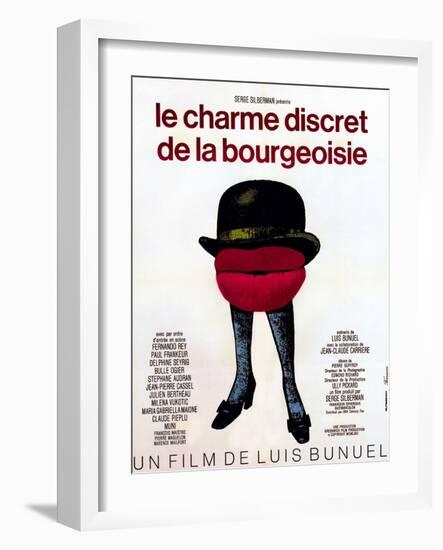 The Discreet Charm of the Bourgeoisie, (aka Le Charme Discret De La Bourgeoisie), 1972-null-Framed Art Print