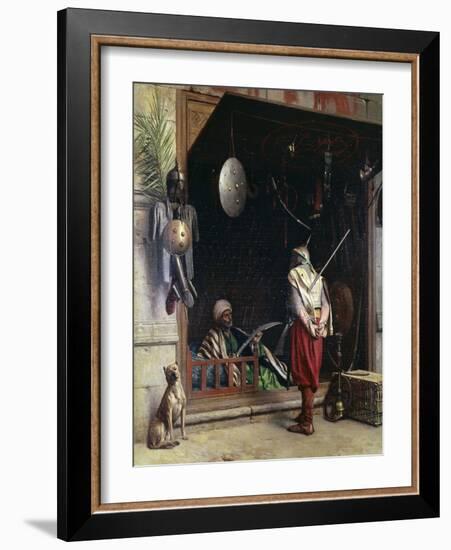 The Discussion-Jean Leon Gerome-Framed Giclee Print