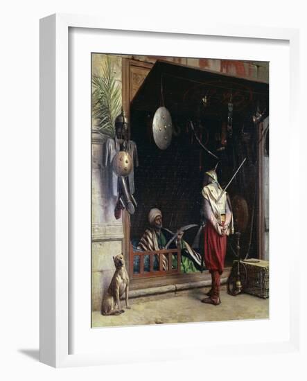 The Discussion-Jean Leon Gerome-Framed Giclee Print