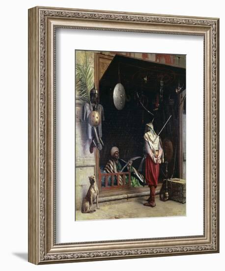 The Discussion-Jean Leon Gerome-Framed Giclee Print