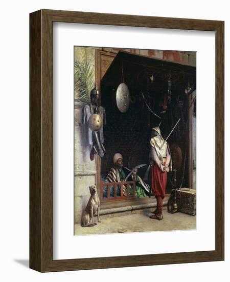 The Discussion-Jean Leon Gerome-Framed Giclee Print