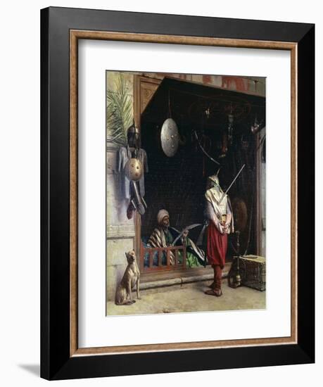 The Discussion-Jean Leon Gerome-Framed Giclee Print