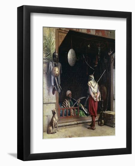 The Discussion-Jean Leon Gerome-Framed Giclee Print