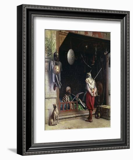 The Discussion-Jean Leon Gerome-Framed Giclee Print