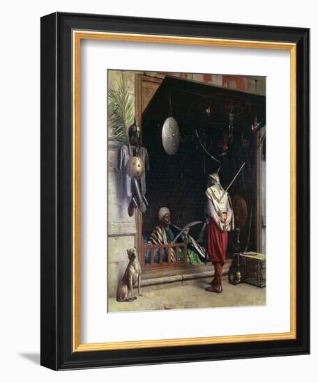 The Discussion-Jean Leon Gerome-Framed Giclee Print