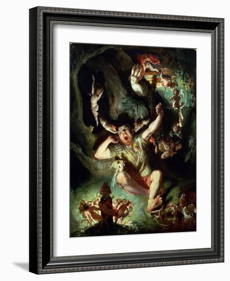 The Disenchantment of Bottom, from a Midsummer Night's Dream Act IV Scene I by William Shakespeare-Daniel Maclise-Framed Giclee Print