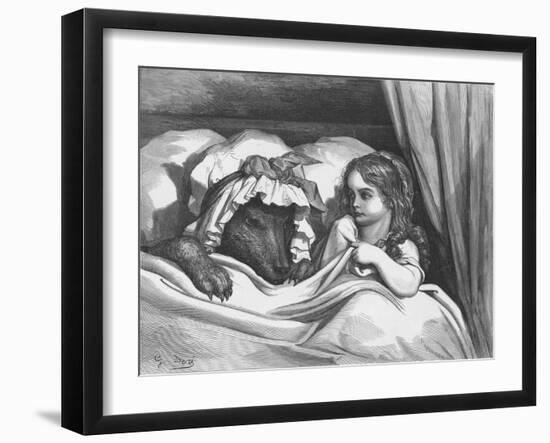 The Disguised Wolf, 1870-Adolphe François Pannemaker-Framed Giclee Print