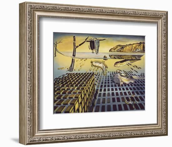 The Disintegration of the Persistence of Memory, c.1954-Salvador Dalí-Framed Art Print