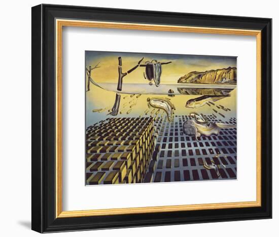 The Disintegration of the Persistence of Memory, c.1954-Salvador Dalí-Framed Art Print