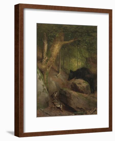 The Disputed Way-William Holbrook Beard-Framed Premium Giclee Print