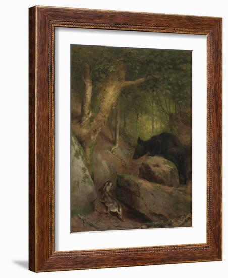 The Disputed Way-William Holbrook Beard-Framed Premium Giclee Print