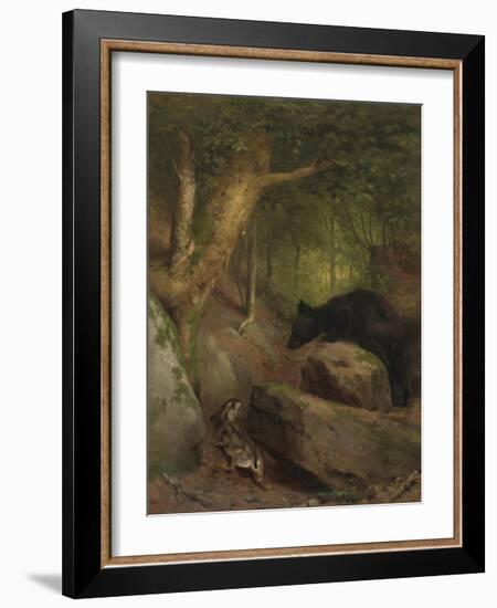 The Disputed Way-William Holbrook Beard-Framed Premium Giclee Print