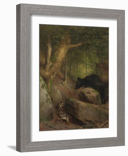 The Disputed Way-William Holbrook Beard-Framed Premium Giclee Print