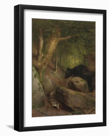 The Disputed Way-William Holbrook Beard-Framed Premium Giclee Print