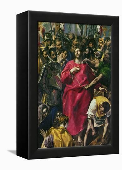 The Disrobing of Christ, 1577-1579-El Greco-Framed Premier Image Canvas