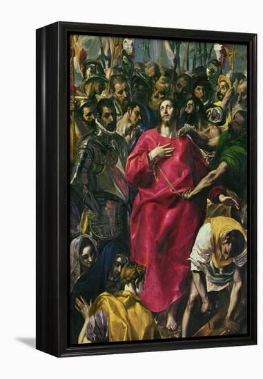 The Disrobing of Christ, 1577-1579-El Greco-Framed Premier Image Canvas