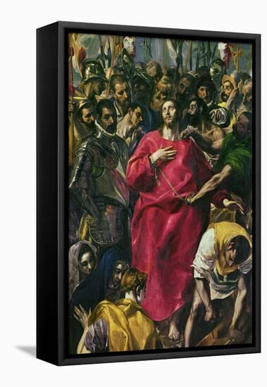 The Disrobing of Christ, 1577-1579-El Greco-Framed Premier Image Canvas