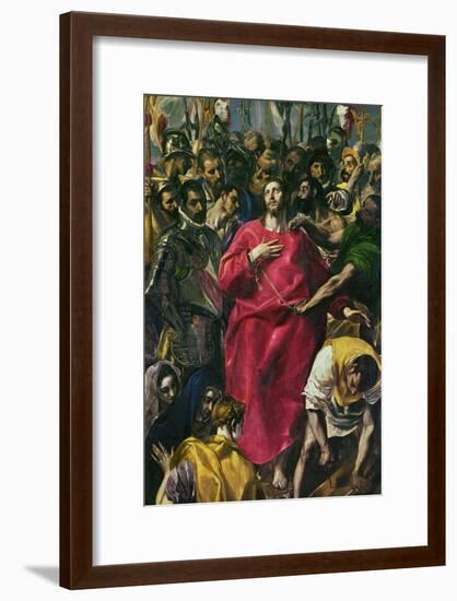 The Disrobing of Christ, 1577-1579-El Greco-Framed Giclee Print
