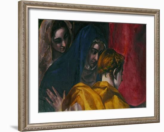 The Disrobing of Christ, 1577-1579-El Greco-Framed Giclee Print