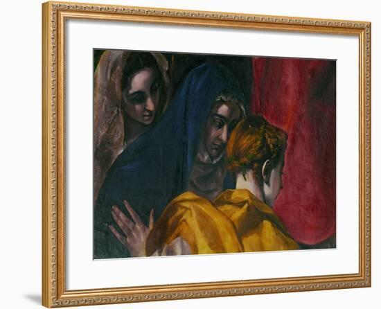 The Disrobing of Christ, 1577-1579-El Greco-Framed Giclee Print
