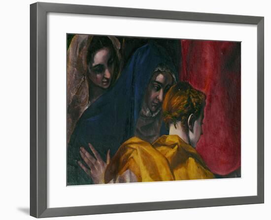 The Disrobing of Christ, 1577-1579-El Greco-Framed Giclee Print