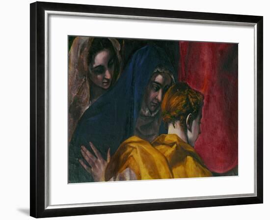 The Disrobing of Christ, 1577-1579-El Greco-Framed Giclee Print