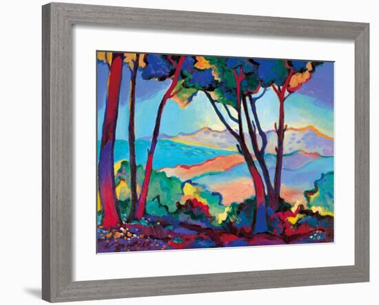 The Distant Sea-Gerry Baptist-Framed Giclee Print