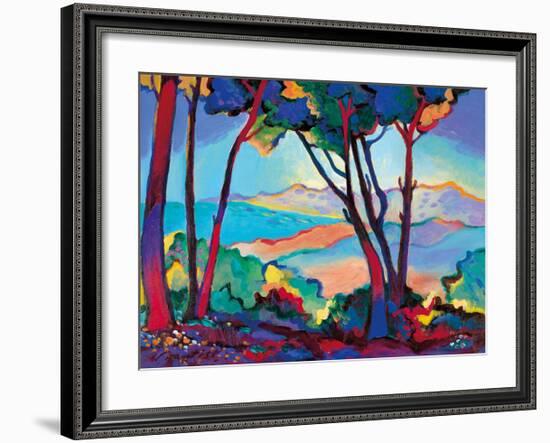 The Distant Sea-Gerry Baptist-Framed Giclee Print