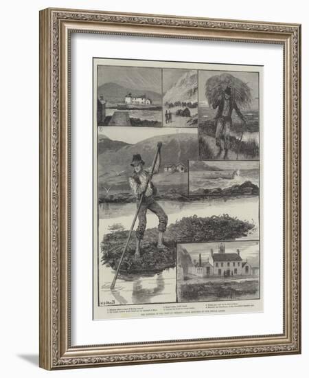 The Distress in the West of Ireland-William Heysham Overend-Framed Giclee Print
