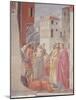 The Distribution of Alms and Death of Ananias-Tommaso Masaccio-Mounted Giclee Print