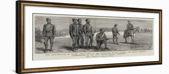 The Disturbances in South Africa-Harry Hamilton Johnston-Framed Giclee Print