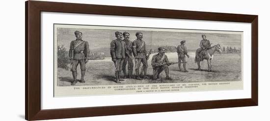 The Disturbances in South Africa-Harry Hamilton Johnston-Framed Giclee Print