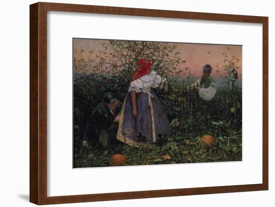 The Disturbed Tryst, 1888-Joza Uprka-Framed Giclee Print