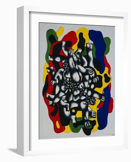 The Divers-null-Framed Giclee Print