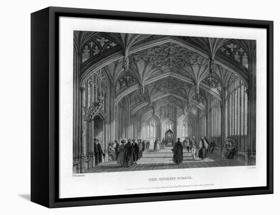 The Divinity School, Oxford, 1837-John Le Keux-Framed Premier Image Canvas