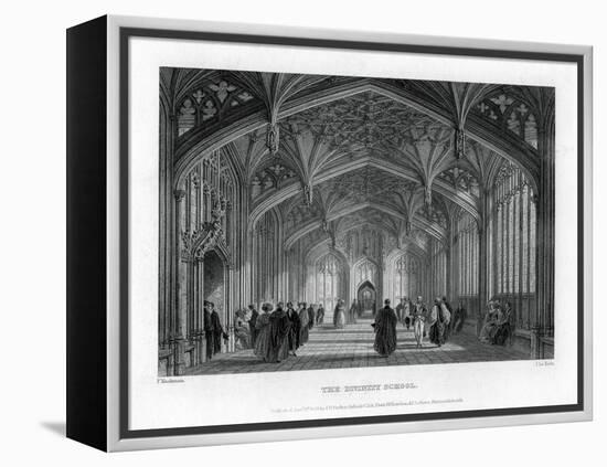 The Divinity School, Oxford, 1837-John Le Keux-Framed Premier Image Canvas